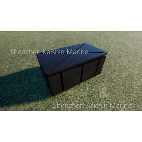 Модульный EPS пенится плавучий док 1200x800x550mm деструкции стекловидного тела дока LLDPE морской