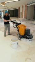 Polisseur en pierre de tampon de plancher avec le linceul en caoutchouc réglable 10HP de la poussière