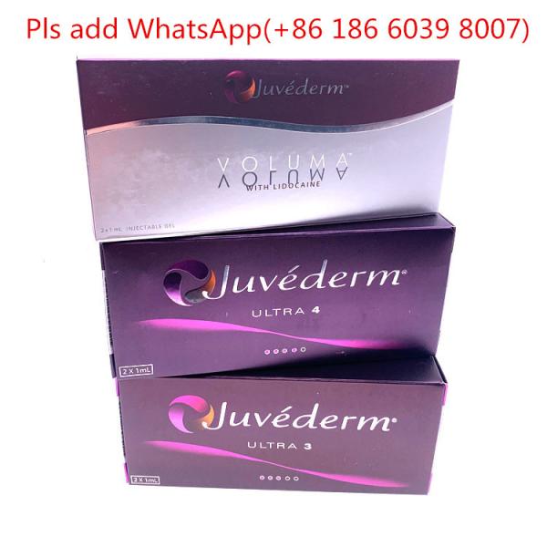 Le gel médical de Hyaluronate de sodium pour le visage de Juvederm ride remplir