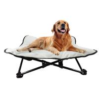 interno impermeável da cama elevado portátil do cão 600D 20cm aumentado