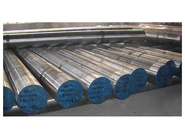 C45 / 42CrMo4 High Tensile Alloy Steel Forged Round Bar Carbon Steel Diameter 100 - 1200 mm