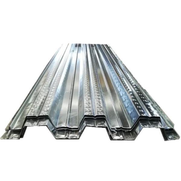 O zinco laminado da folha do Decking do assoalho revestiu folha galvanizada ondulada do metal
