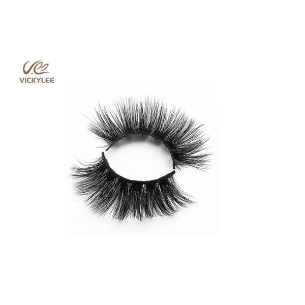 Plastic Cotton Stalk Black 18MM Natural False Eyelashes
