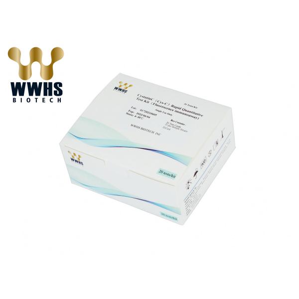 Диагностический набор для диагностики крови IVD золота набора IFA теста Cystain c быстрой коллоидной