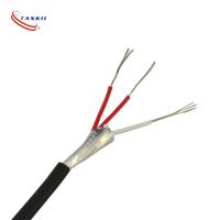 Fil de cuivre en conserve ou nickelé 2 cœurs/ 3 cœurs/ 4 cœurs câble RTD isolé en PVC ou silicone / câble PT100 pour les domaines aérospatiaux