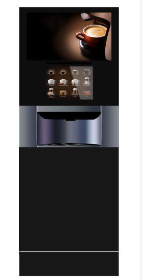 Commercial Self Service Floor Standing Coffee Machine with Automated System