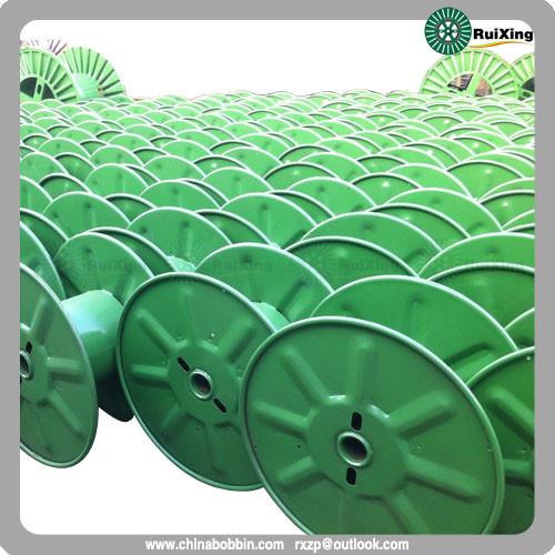 Reel with single wall rimmed flange in pressed steel China manufactory