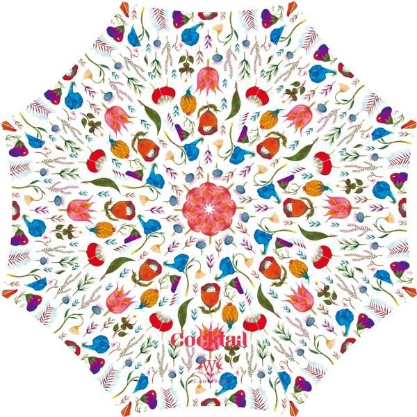 Heat transfer umbrellas