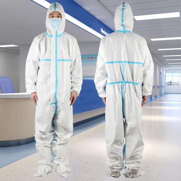 Verified Hospital Coverall Medical Protective Clothing Anti Virus