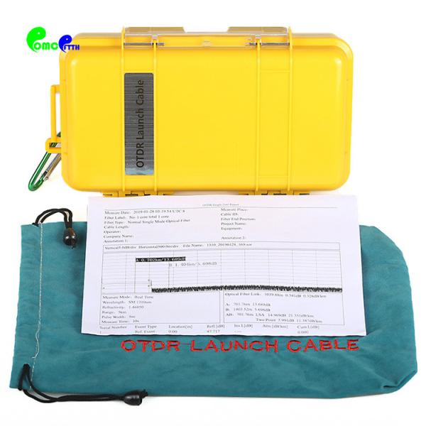 1km FC OTDR Single Mode Fiber Optic Tools OTDR Launch Cable Box