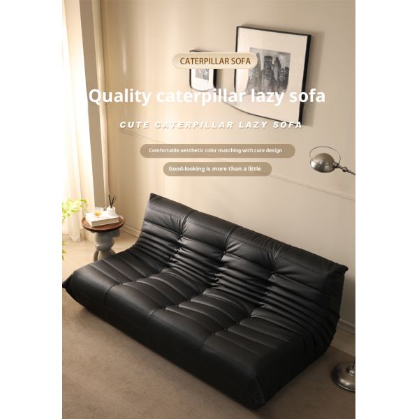 Genuine Leather Lazy Sofa Set Modern Design Eco-Friendly Small Apartment Leisure Lounge Home Furniture