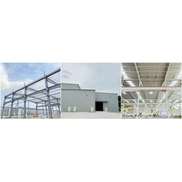 MEP Integrated Peb Metal Steel Frame Structure Warehouse Workshop
