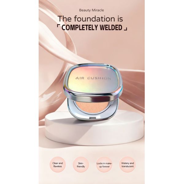 Private Label Organic Natural 24H Long Lasting Waterproof Concealer BB Cream Foundation Air Cushion Foundation