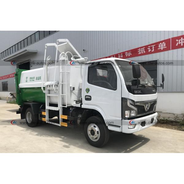 Dongfeng 4X2 Side Loading Bin Waste Compactor Vehicle