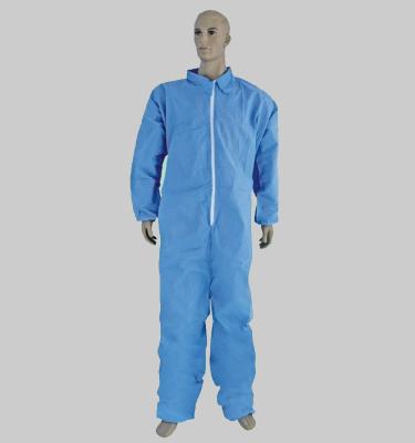 Vestido descartável não tecido do isolamento para a transformação de produtos alimentares/fabricação