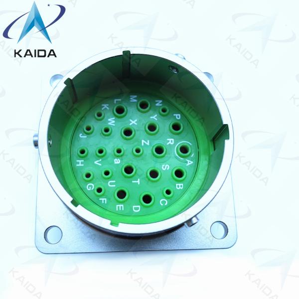 Стыковка из медного сплава MIL-DTL-38999 Серия 1 24 Женские штифты Mil D38999