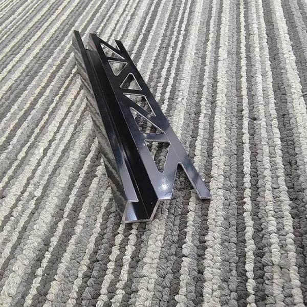 Modern Design Aluminum Tile Trim for Wall and Floor Edges Decoration Edging Trim