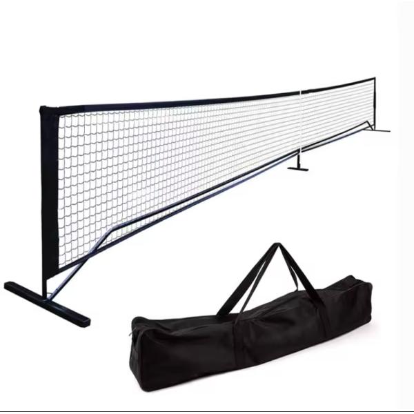 Entertainment Square Hole Portable Outdoor Pickleball Net For Beginners