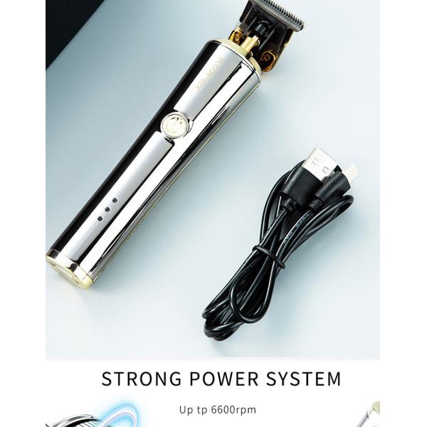 USB Charging Cordless Hair Trimmer Rechargeable Hair Clipper For Barber Shop