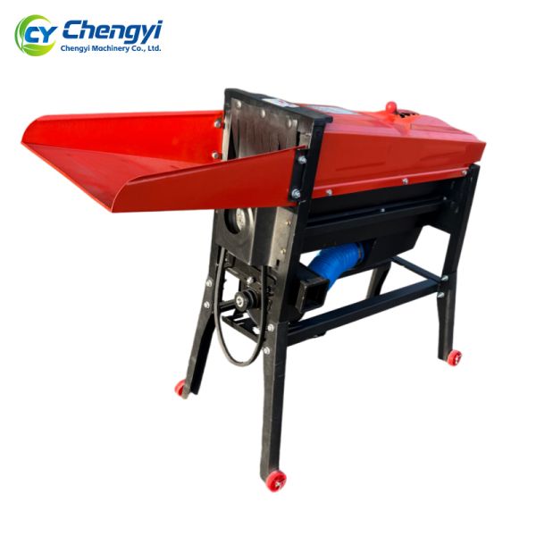 Iron Body Corn Thresher With Blower Maize Processing Machine High Efficiency Cleaning Use
