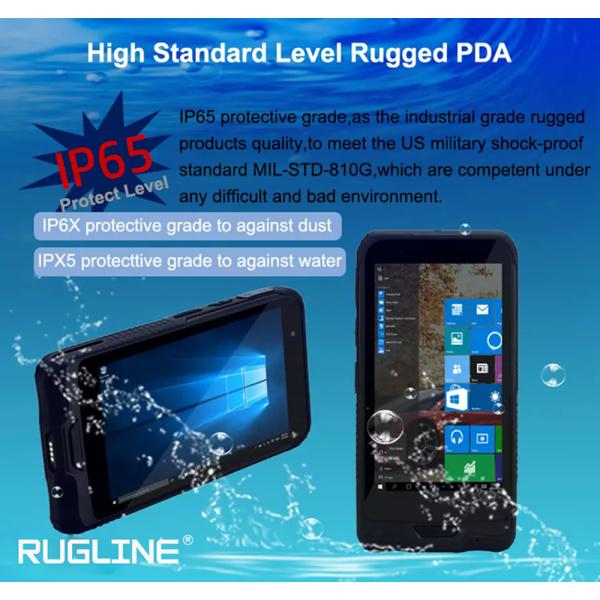 Сделайте 5,98 ПК планшета дюйма 1.92GHz 720x1280 Windows 10 терминал водостойким Pro Handheld