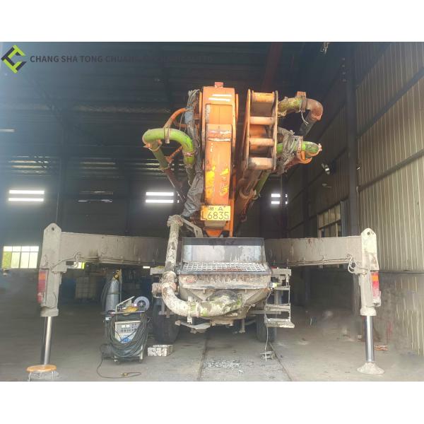 Шасси CIFA 58m Scania использовало конкретную тележку насоса заграждения