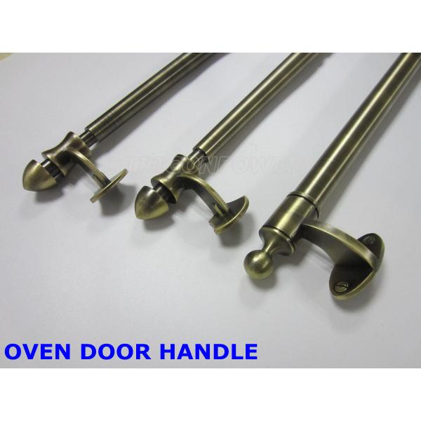 Aluminium / Stainless Steel Oven Handle , Size Customized Oven Door Assembly