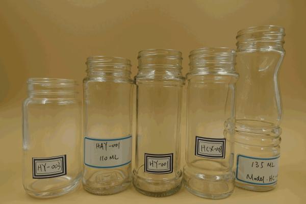 40mm neck size Spice Glass Jar, 40mm neck size Salt Glass Bottle