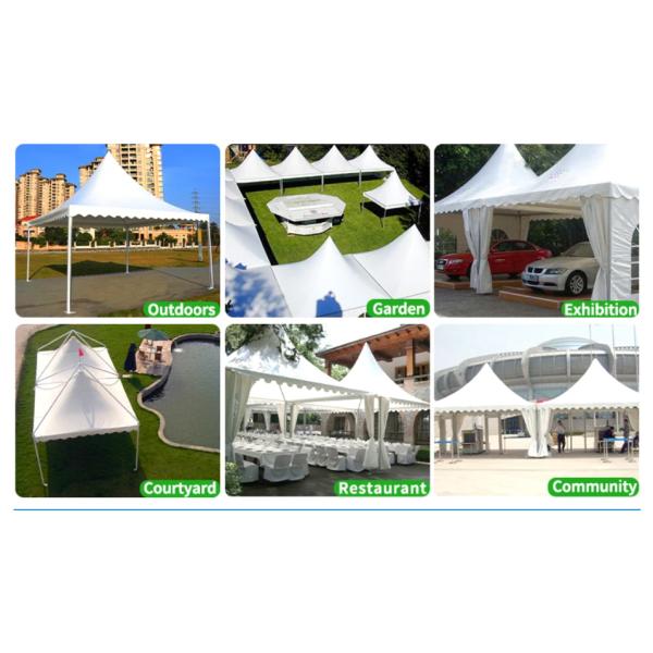 Внешний Внутренний Тент ПВХ Пагоды Для Алюминиевых Выставок, Торговых Выставок Продажа