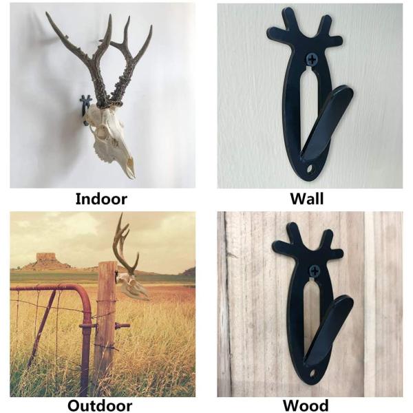 Одноуровневые комплекты установки Витрины крюки европейский череп стенка крепление вешалки 1,5 мм толщина