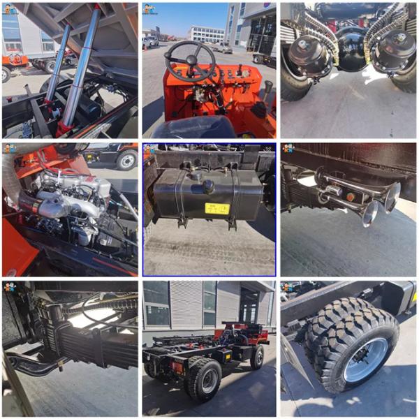 5 дизельного мини тонн самосвала минирования самосвала Tipper для продажи