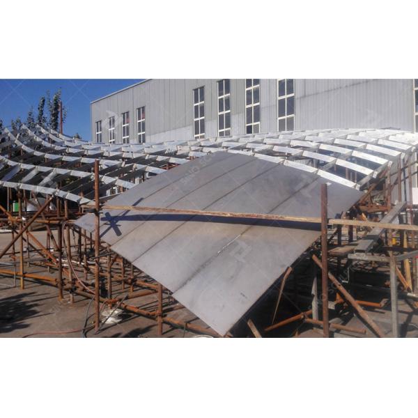 Современная 304 нержавеющая сталь Фасад искусство Скульптура облака для музея