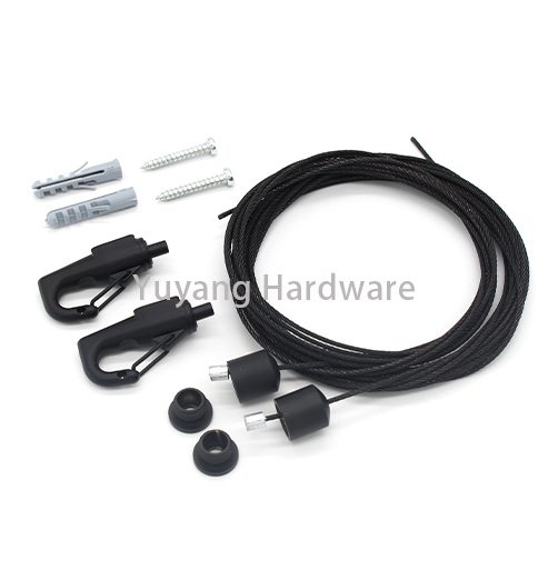 Wholesales Rail Hanger Kit Suspended Ceiling Hanging Kits OEM Suspension Wire for Lights