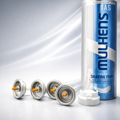 Reliable Foam Dispensing Valve for Shaving Cream Applications