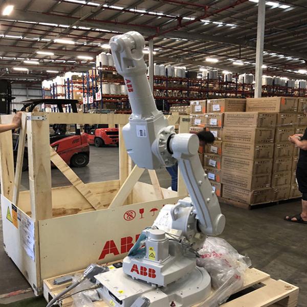 Used ABB industrial robot material handling ABB IRB 2600ID  6 axis robotic humanoid machine