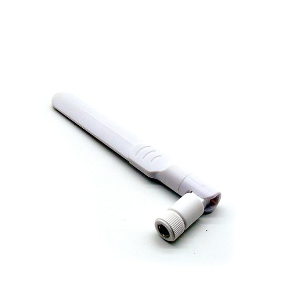 Ruggedized Right-Angle LOT LoRa/LPWAN Rubber Duck Dipole Antenna 868 MHz for Connectors for IoT Router with 3.0dBi Gain