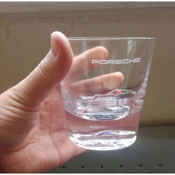 Стекло вискиа тяжелого основания прозрачное Handmade для партии