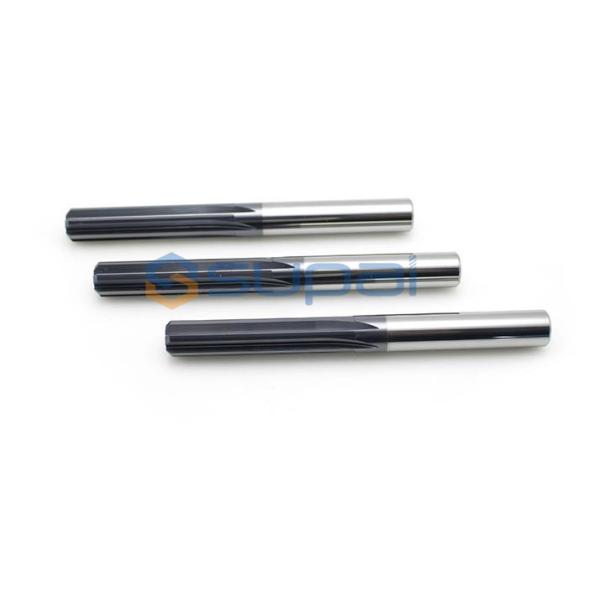 Высокопроизводительные твердые карбиды 6 флейты Chucking Reamer с прямой флейтой Long Shank Gear Режущие инструменты Лицо металла