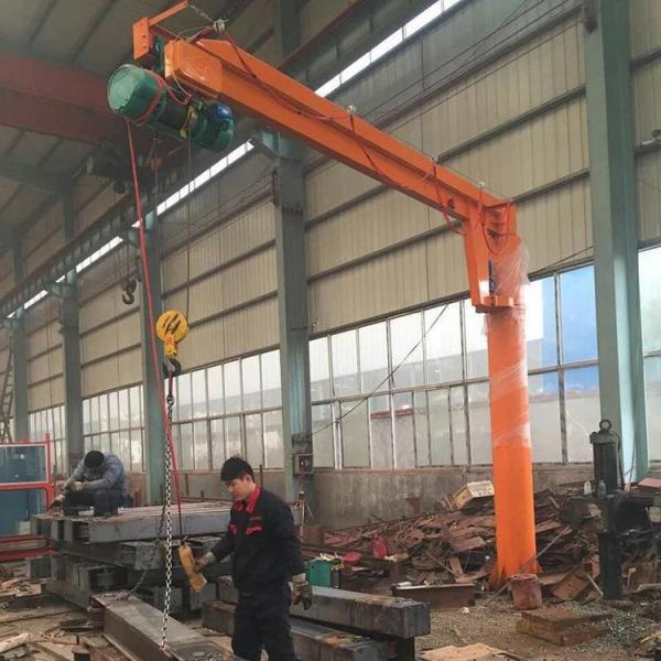 Remote Control Lifting 6m Floor Mounted Jib Crane
