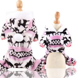 Coral Velvet Fleece Pets Wearing Clothes Puppy Hoodie 30cm Winter Dog Clothes