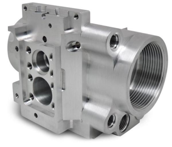 High quality Aluminium cover parts 4/5 axis CNC machined spare parts
