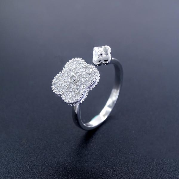 Кольцо удара молнии минималистичного стиля с 925 анти- аллергическими серебряными ювелирами