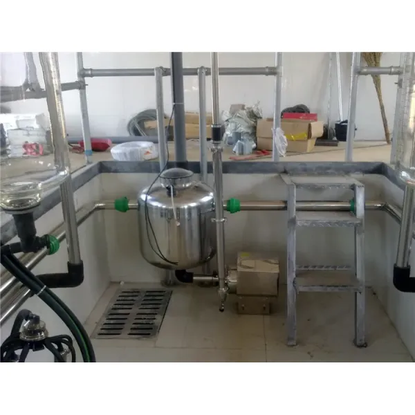HL-G1 Herringbone Structure Milking Parlor with Glass Milk Meter CE ISO SGS FDA Certified