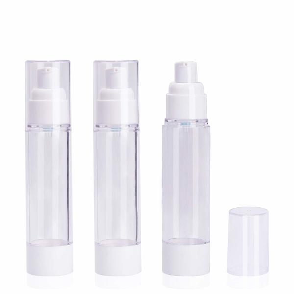 50ml Airless Pump Bottles Cosmetic Packaging No Leakage