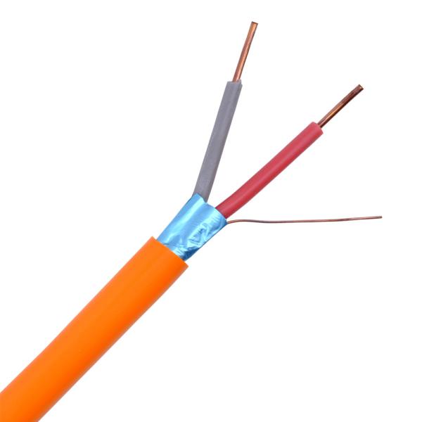 Custom Ph30 Ph120 Fire Alarm Cable Lszh 2 Core 2x1mm Bare Copper Sheath for UK Standard