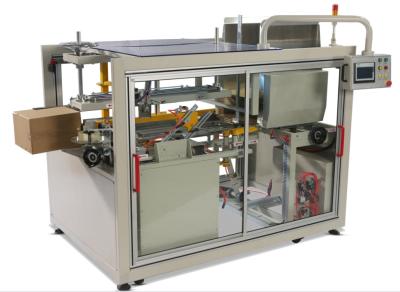 instalador da caixa da máquina de impressão 30cartons/min da fita adesiva de 5kg/cm3 80pcs
