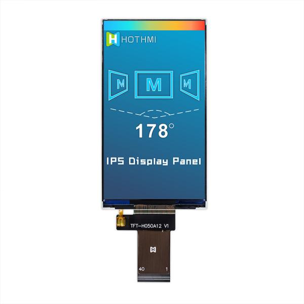 5,0 индикаторная панель ST7701S температуры TFT IPS 480x854 дюйма широкая для промышленного компьютера