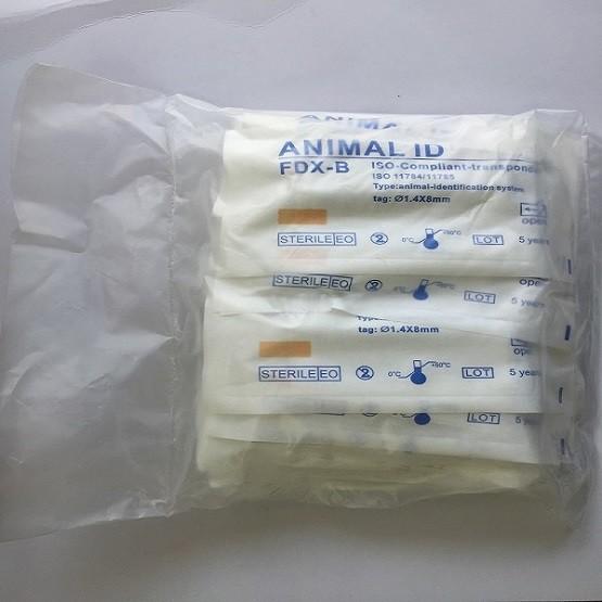 Hitag - S256 EM4305 Smaller Animal Microchip ISO Compliant Transponder Unique ICAR NO