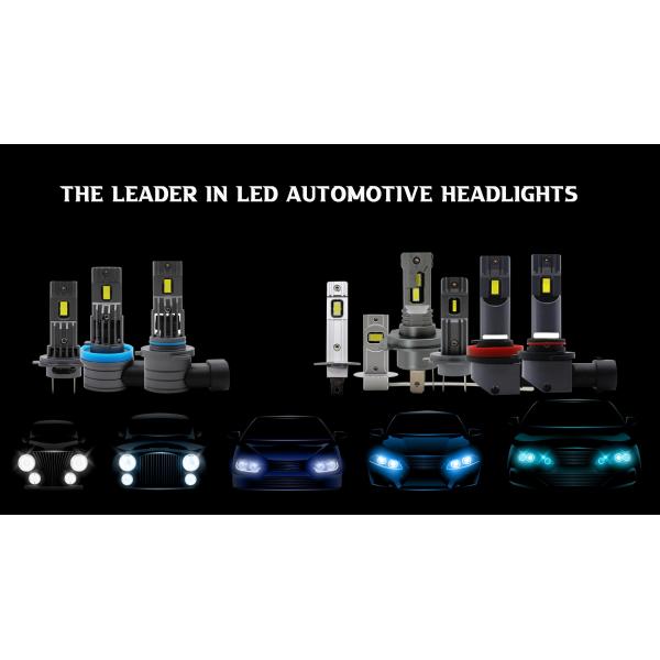 H3 Energy Saving Highly Efficient Led Headlights With Fans For Direct Insertion