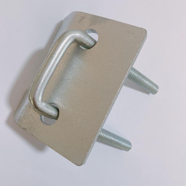 Structural Heavy Duty Stainless Steel Beam Clamps Electro Galvanized U Bolt Pipe Clamp